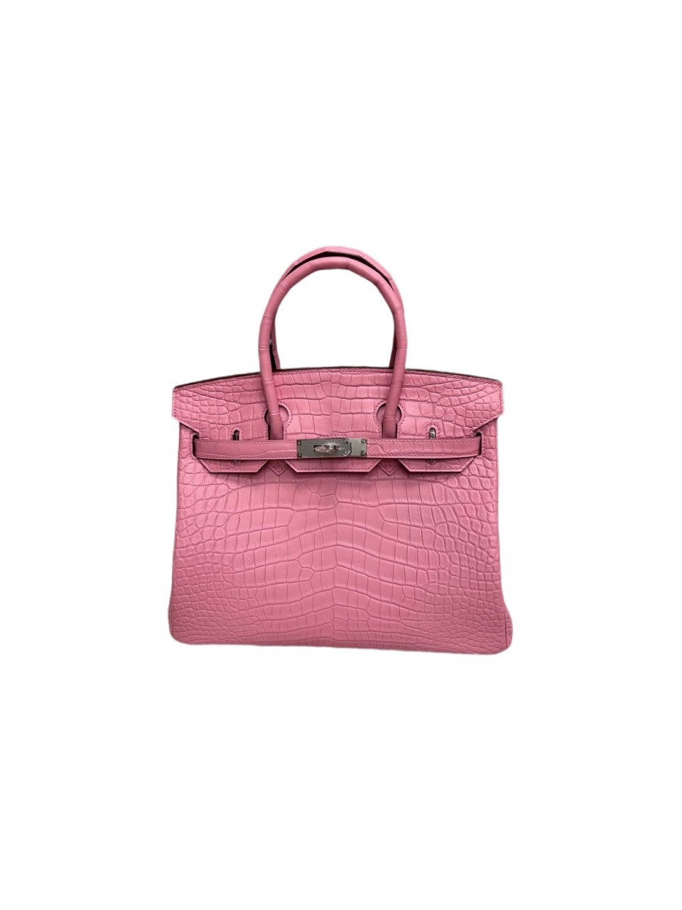 Сумка Hermes Birkin 30 из матовой кожи аллигатора